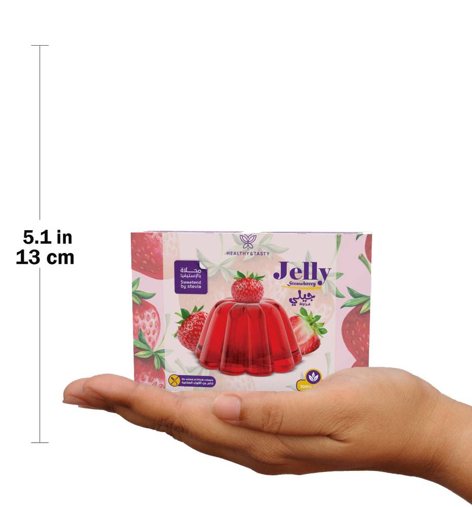 Healthy & Tasty - Jelly Sweetened With Stevia (4 Pcs)  Berries