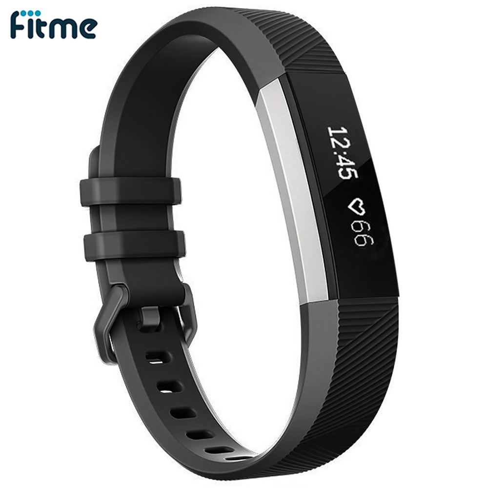 Silicon Classic Replacement Band for Fitbit Alta / Alta HR  Grey
