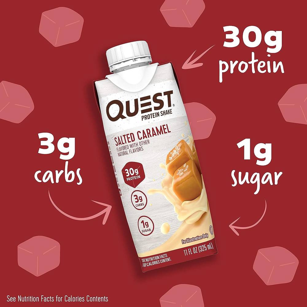 Quest Nutrition - Protein Shake (Box of 4)  Chocolate