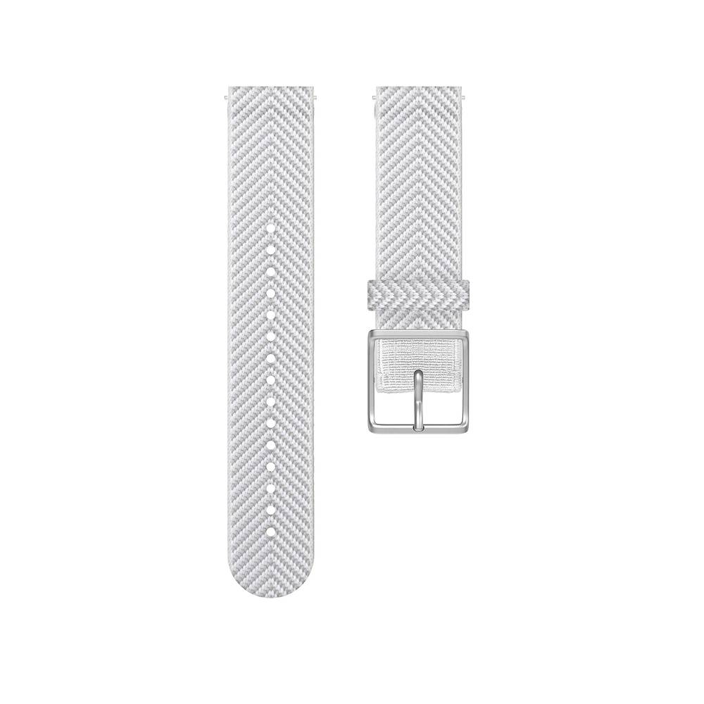Replacement Band for Polar Ignite/Unite, Woven Type (Made By Polar)  White