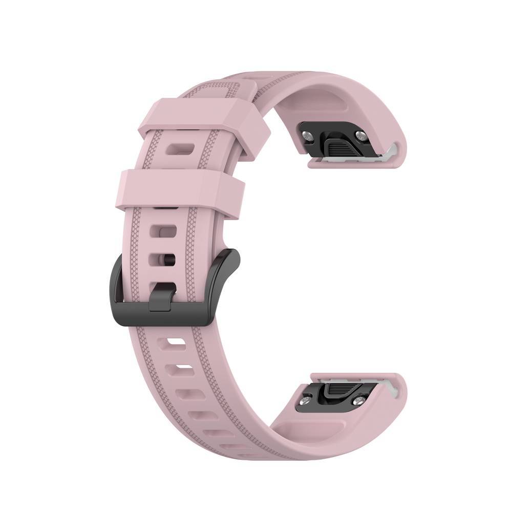Silicone Band for Garmin Fenix / Instinct / Descent Mk (20MM)  Black