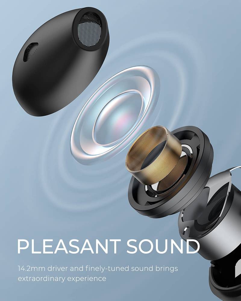 SoundPEATS Air 3 Sport Wireless Earbuds  White