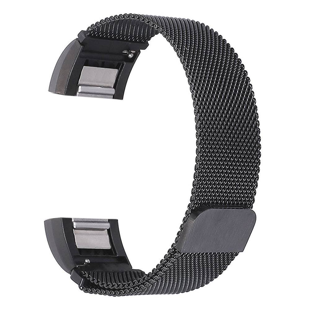 Stainless Steel Replacement Band for Fitbit Charge 2  Black
