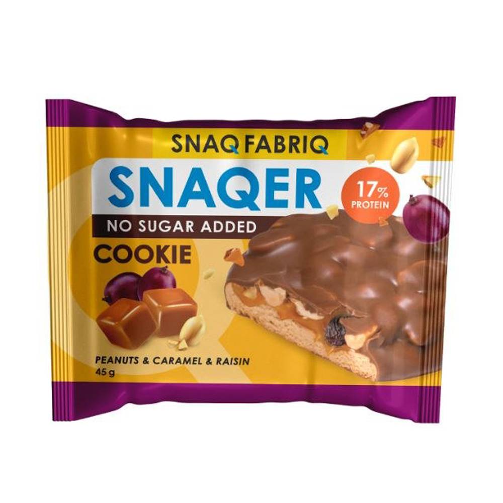 SNAQ FABRIQ - Glazed Protein Cookie (Pack of 10)