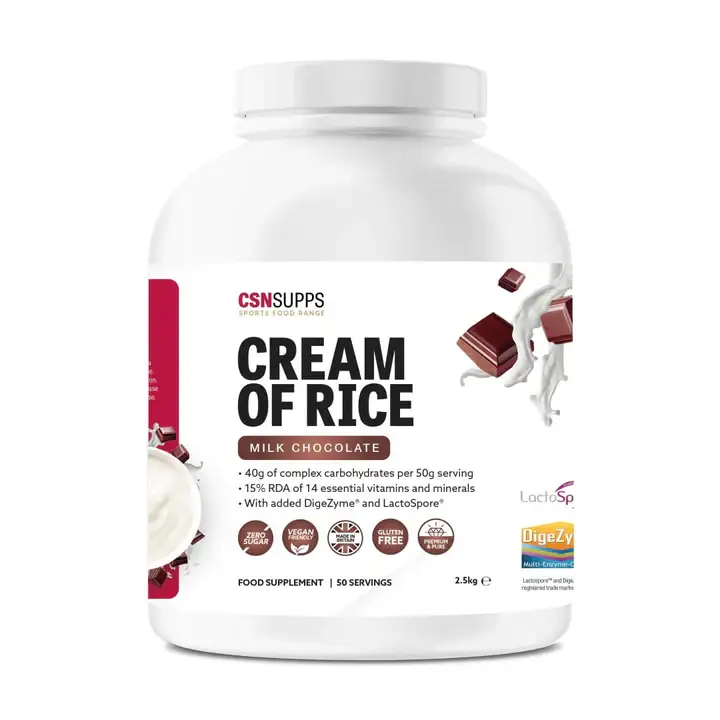  سي اس ان - كريمة الأرز (50 حصة) - CSN Supplements Cream Of Rice 