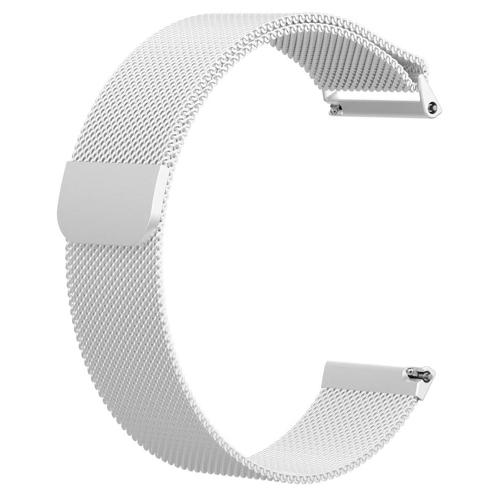Stainless Steel Replacement Bands for Fitbit Versa / Versa Lite / Versa 2 Watch  Silver