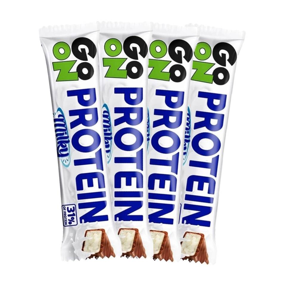 Go On Nutrition -  Protein Bar Milky 31% (4 pieces)