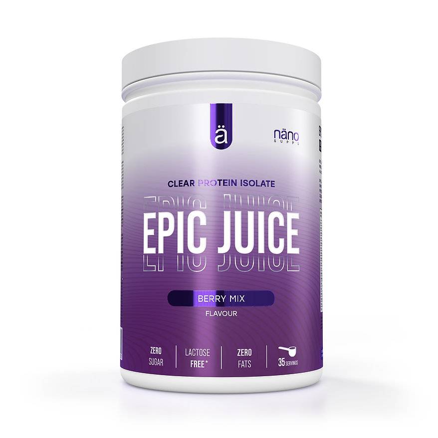 نانو سبس -  عصير ايبيك كلير واي بروتين ايزوليت (875 جم) - Nano Supps Epic Juice Whey Protein 