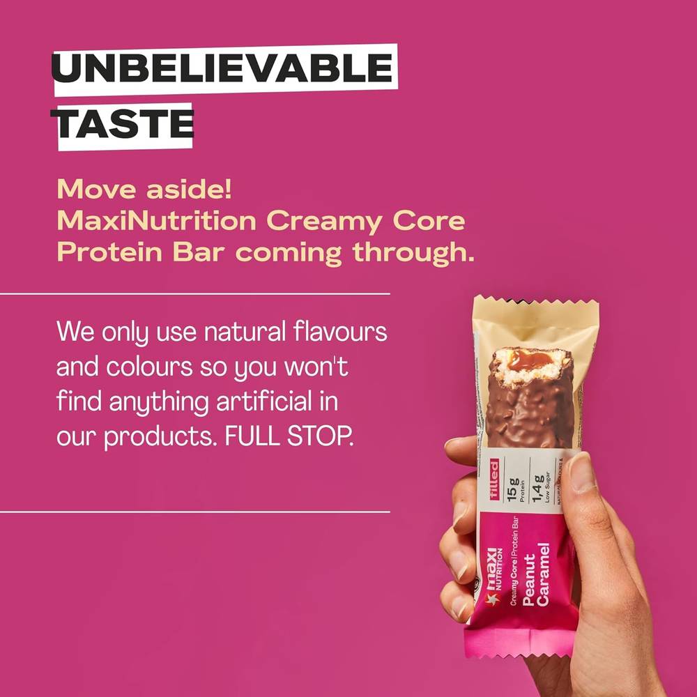 Maxinutrition - Creamy Core Protein Bar (12 Bar)  Strawberry