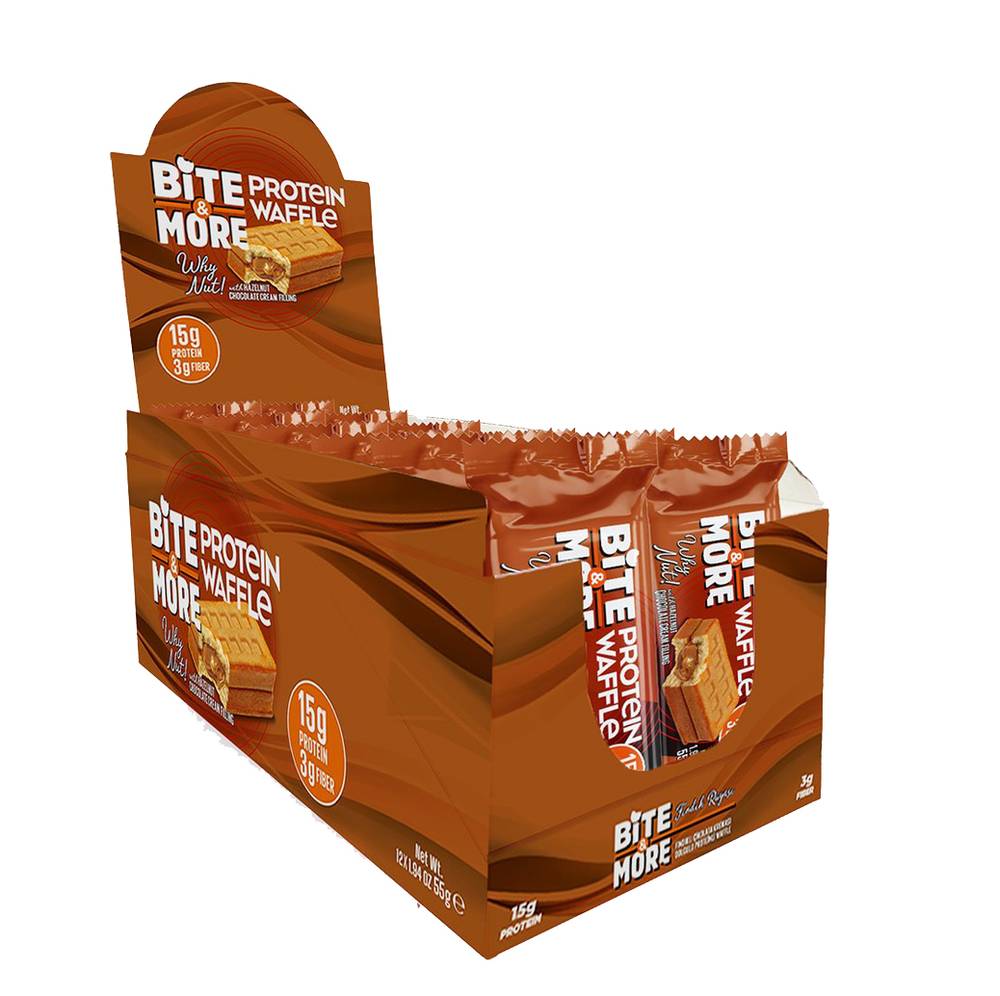  بايت اند مور - وافل بروتين - Bite And More Protein Waffle 