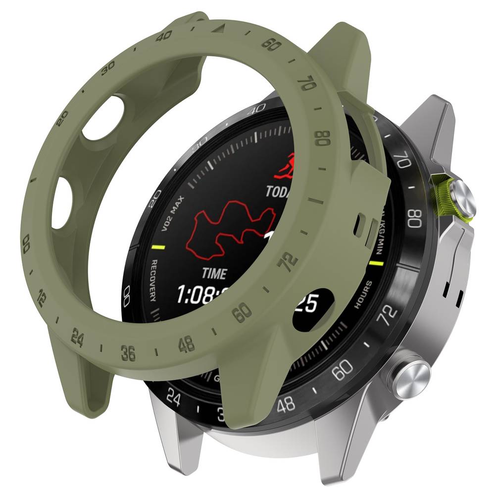 Full Cover Case For Garmin MARQ2 Watch  Green