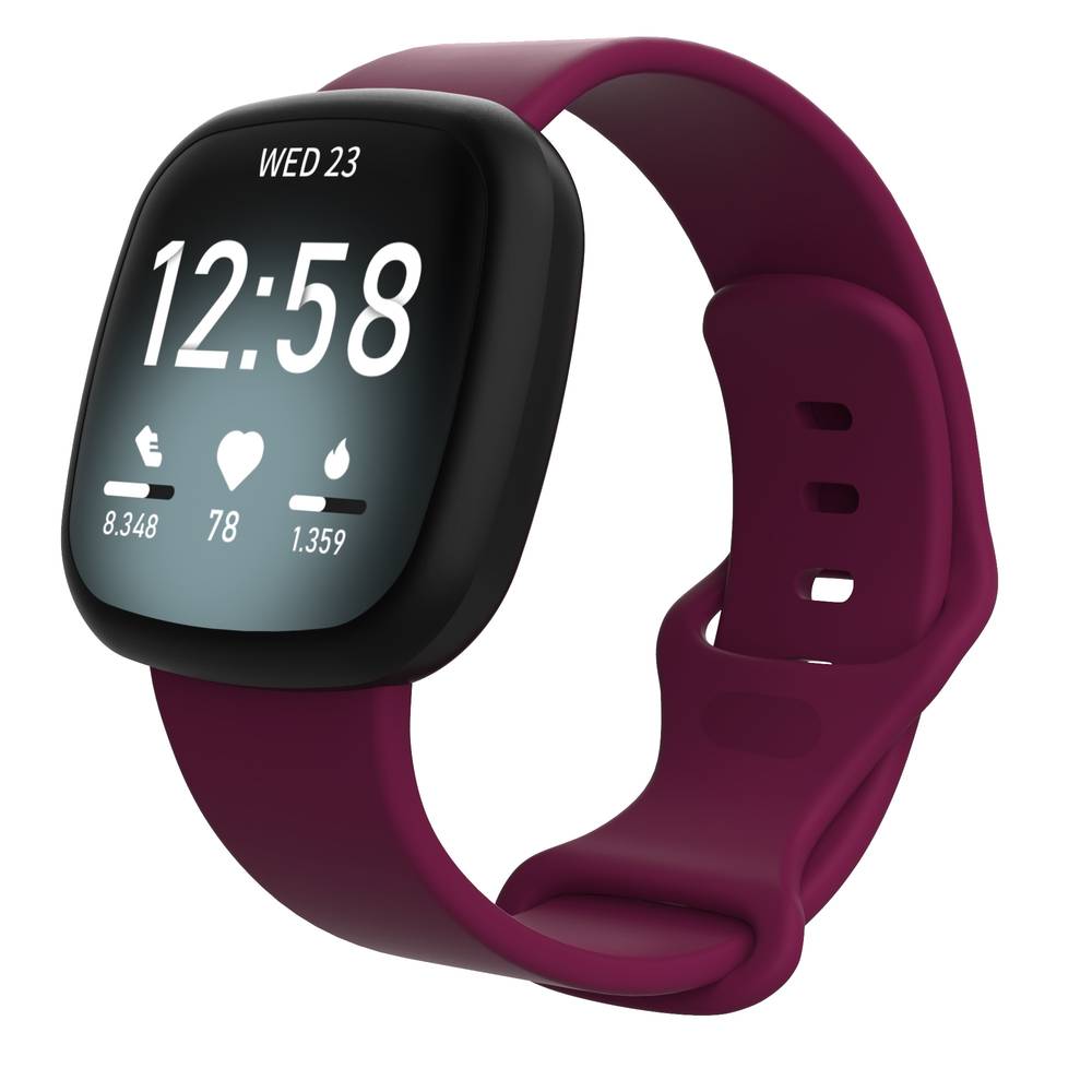  Classic Silicone Replacement Bands for Fitbit Versa 3/ Versa 4/ Sense/ Sense 2 Watches 