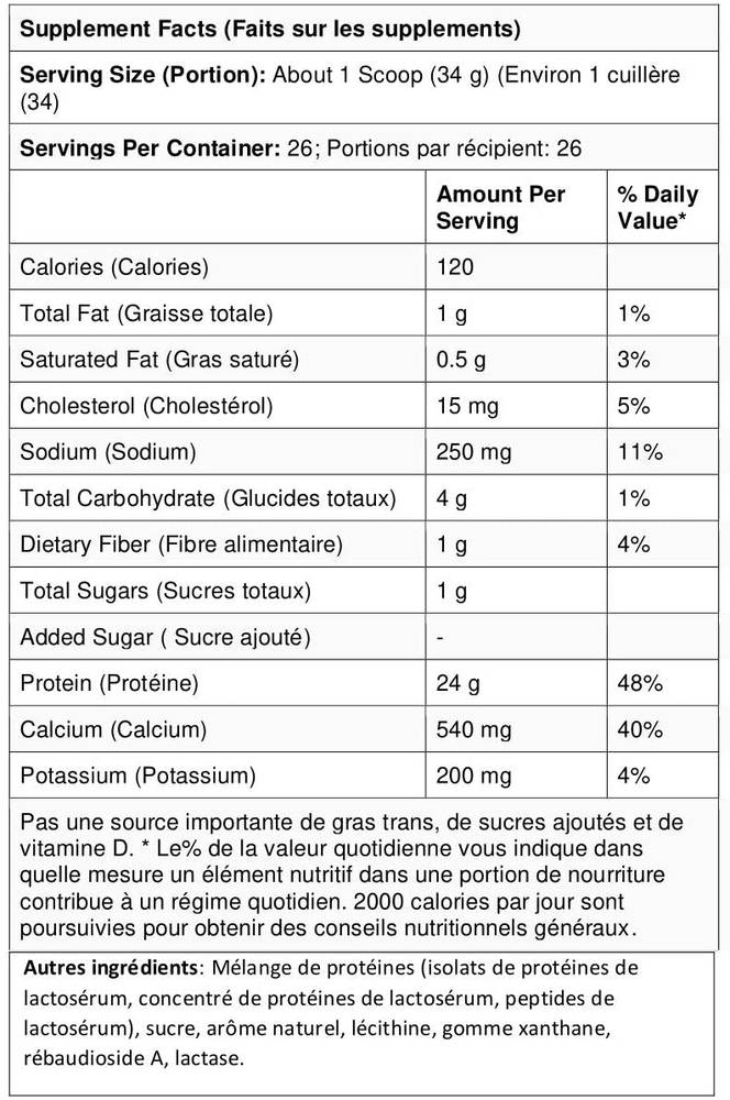 Optimum Nutrition Gold Standard 100% Micellar Casein Protein Powder  Vanilla  4 LB