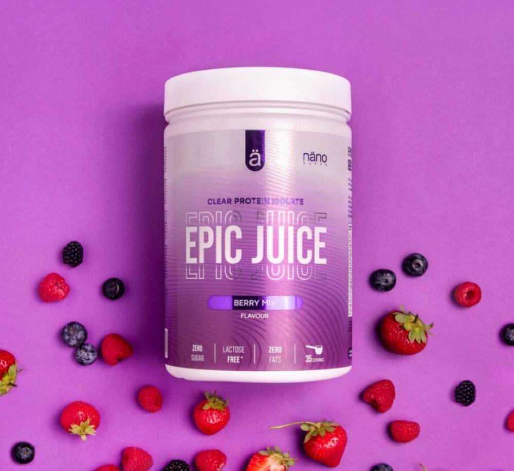  نانو سبس -  عصير ايبيك كلير واي بروتين ايزوليت (875 جم) - Nano Supps Epic Juice Whey Protein 