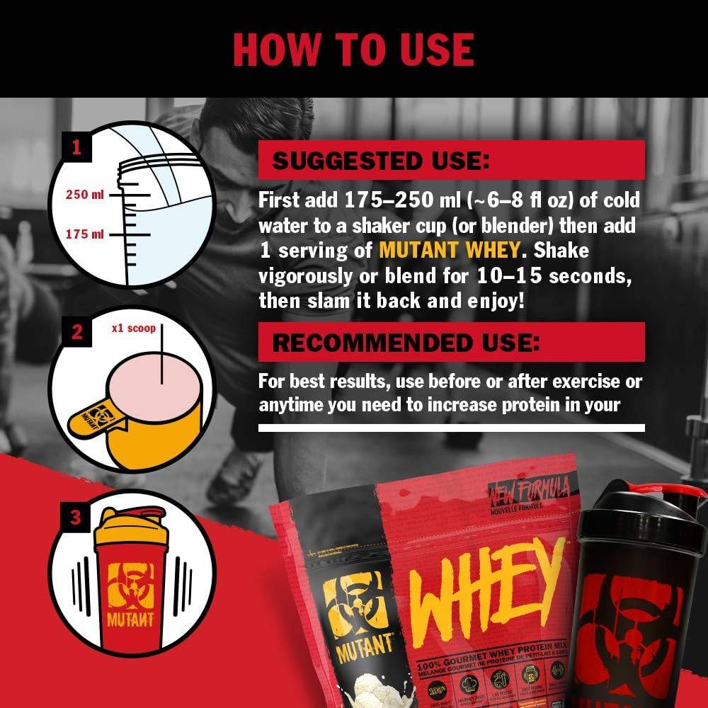 Mutant - 100% Gourmet Whey Protein  (908 g)  Triple Chocolate