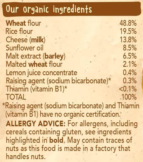 Organix - Organic Mini Cheese Crackers (3 Packs)
