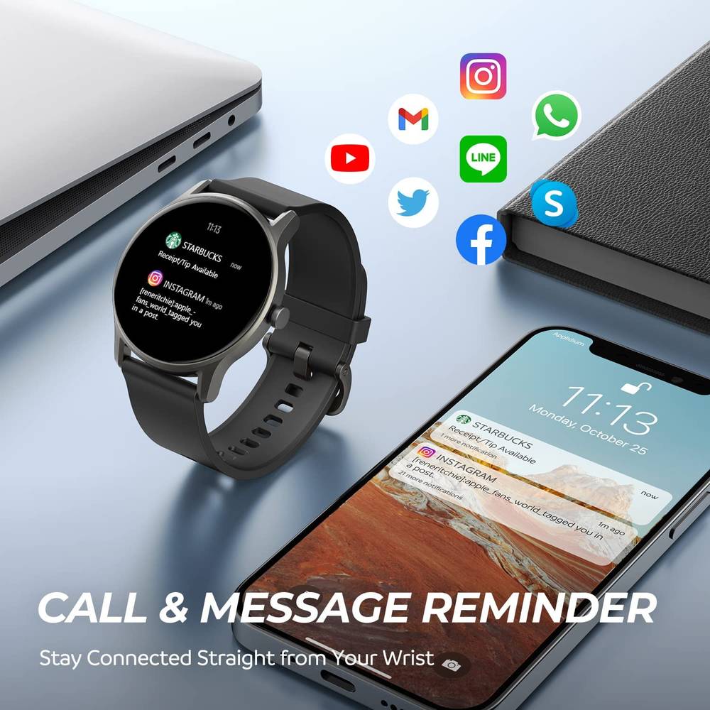 SoundPEATS Smart Watch, Model Watch 2