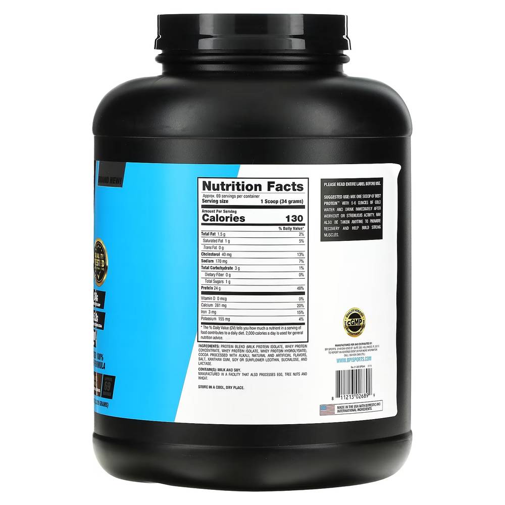 BPI Sports, BEST PROTEIN WHEY PROTEIN BLEND (5 LB)