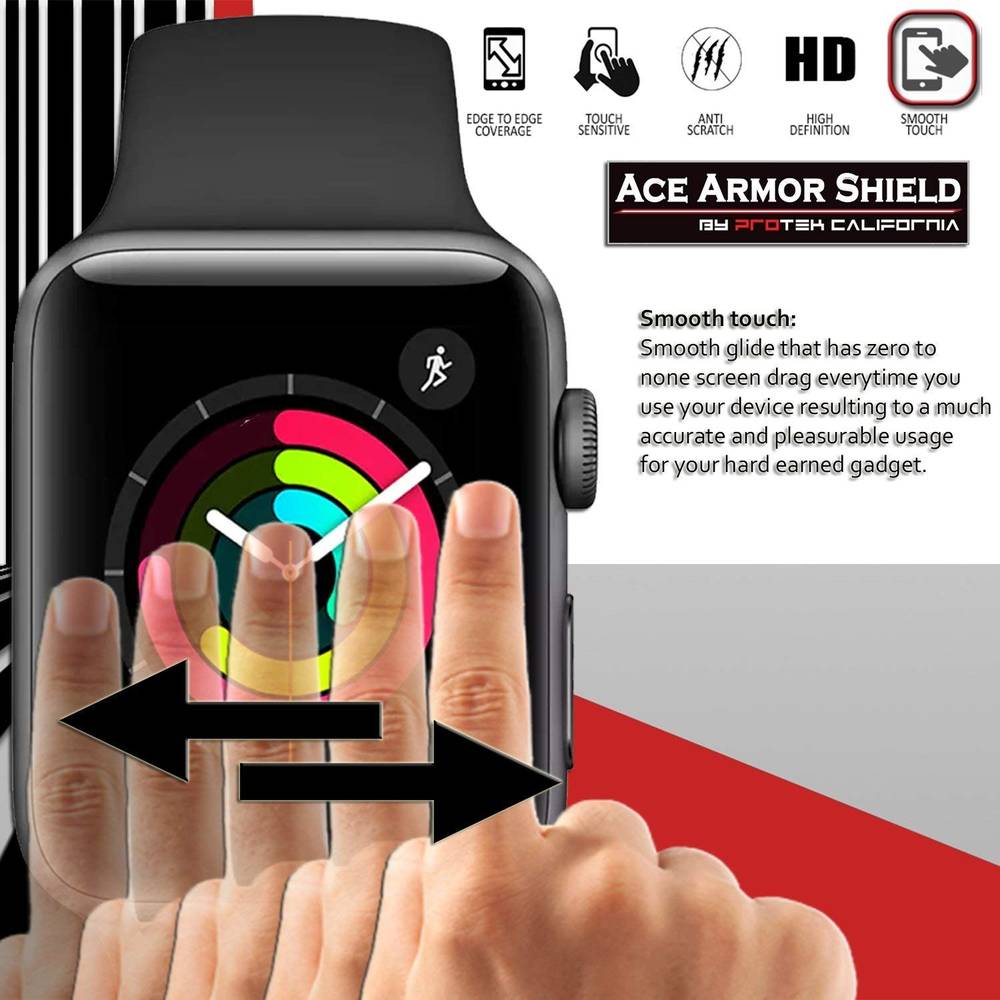 6 Pieces - Screen Protector for Apple Watch  40mm