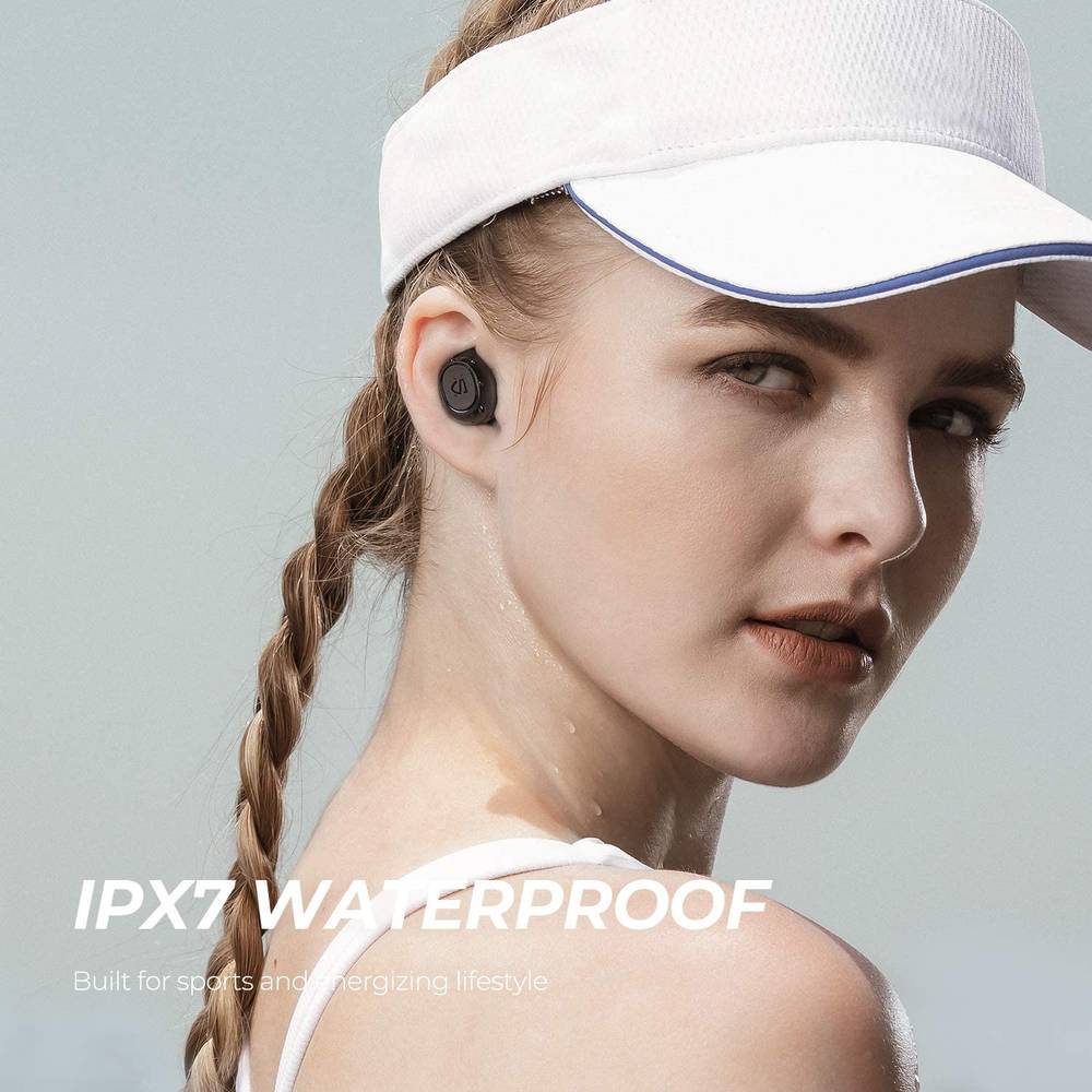 SoundPEATS Wireless Earbuds, Model TrueFree 2  White
