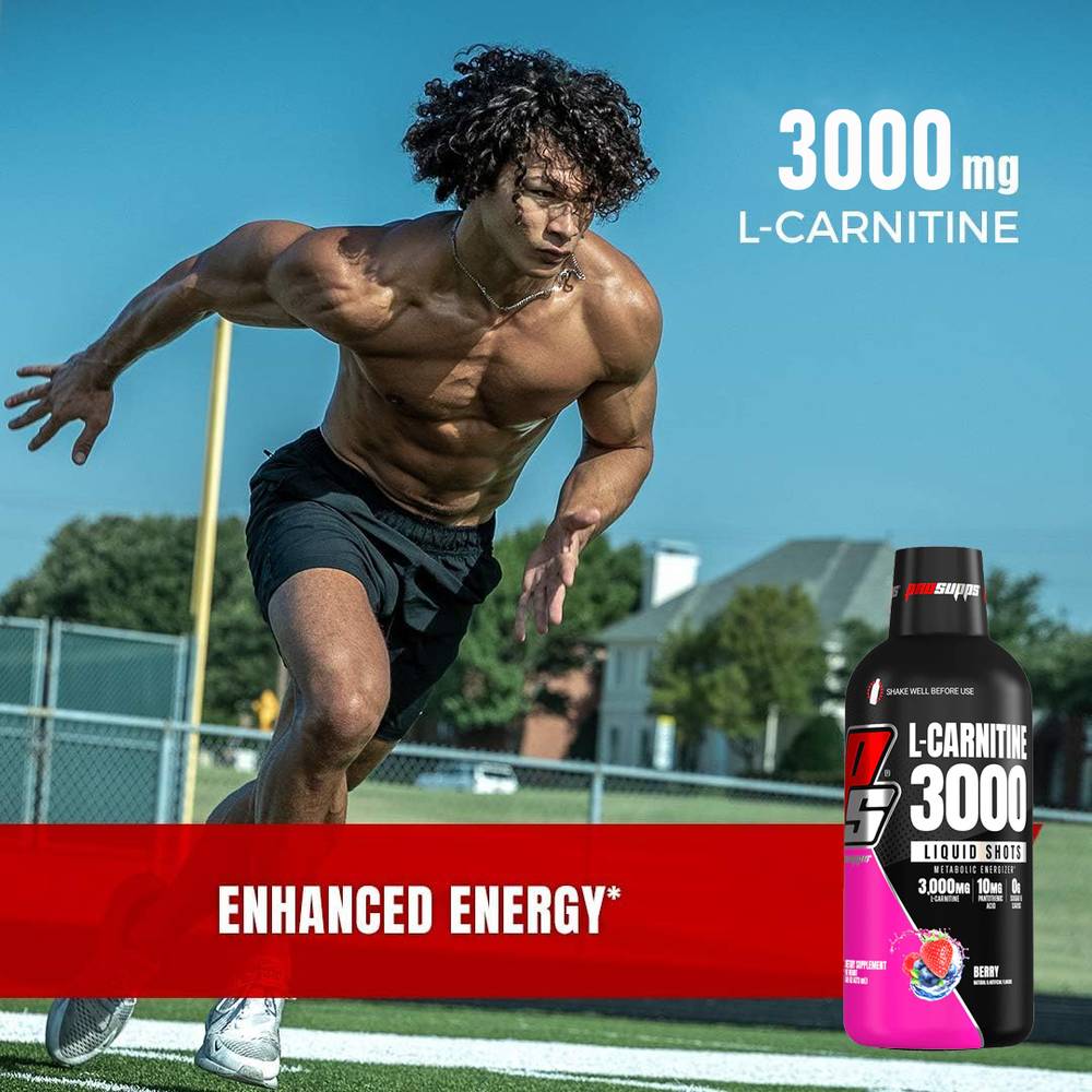 l carnitine dosage for runners برو سبس - ل-كارنتين 3000 شراب سائل (437 مل)