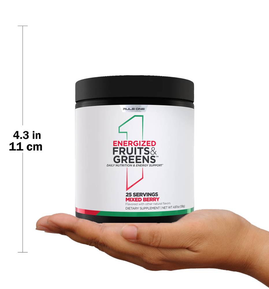Rule One Protein - R1 Energized Fruits / Greens (25 Servings)