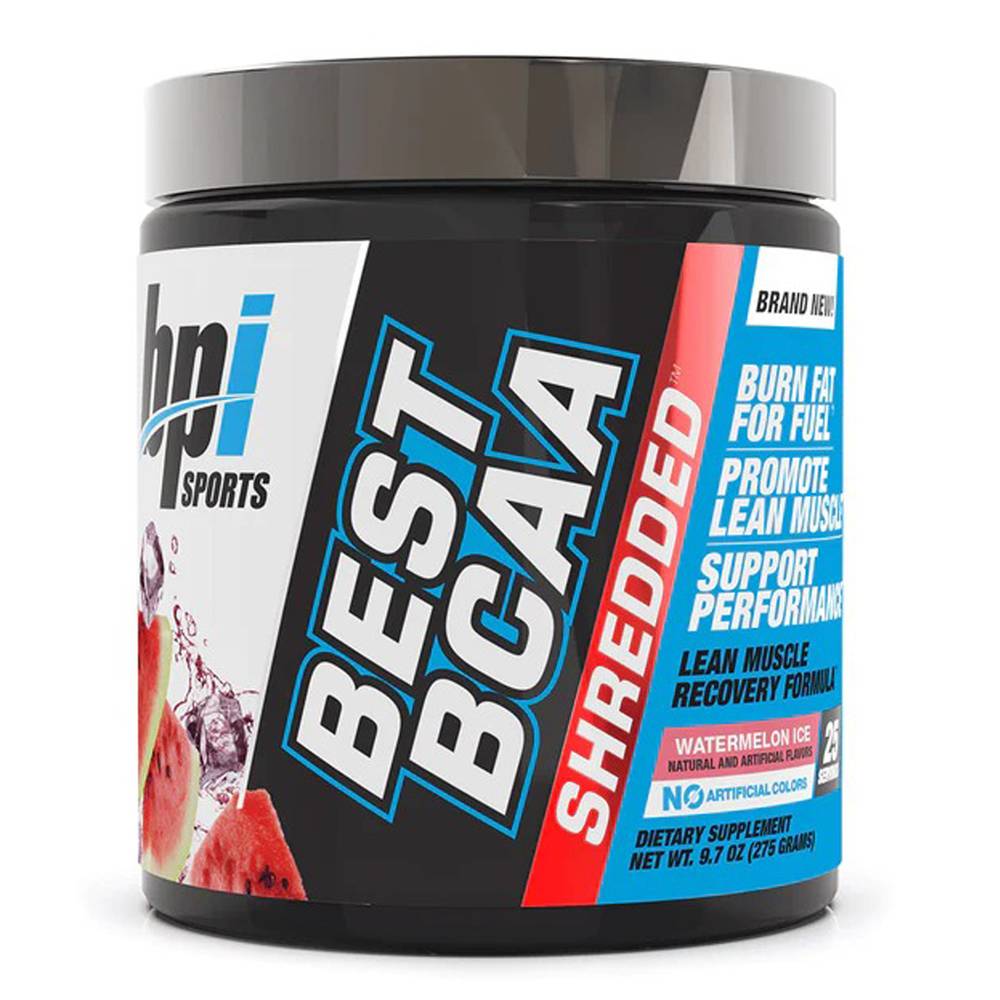 BPI Sports, Best BCAA Shredded, Recovery And Weight Loss (25 Servings)  Watermelon Ice