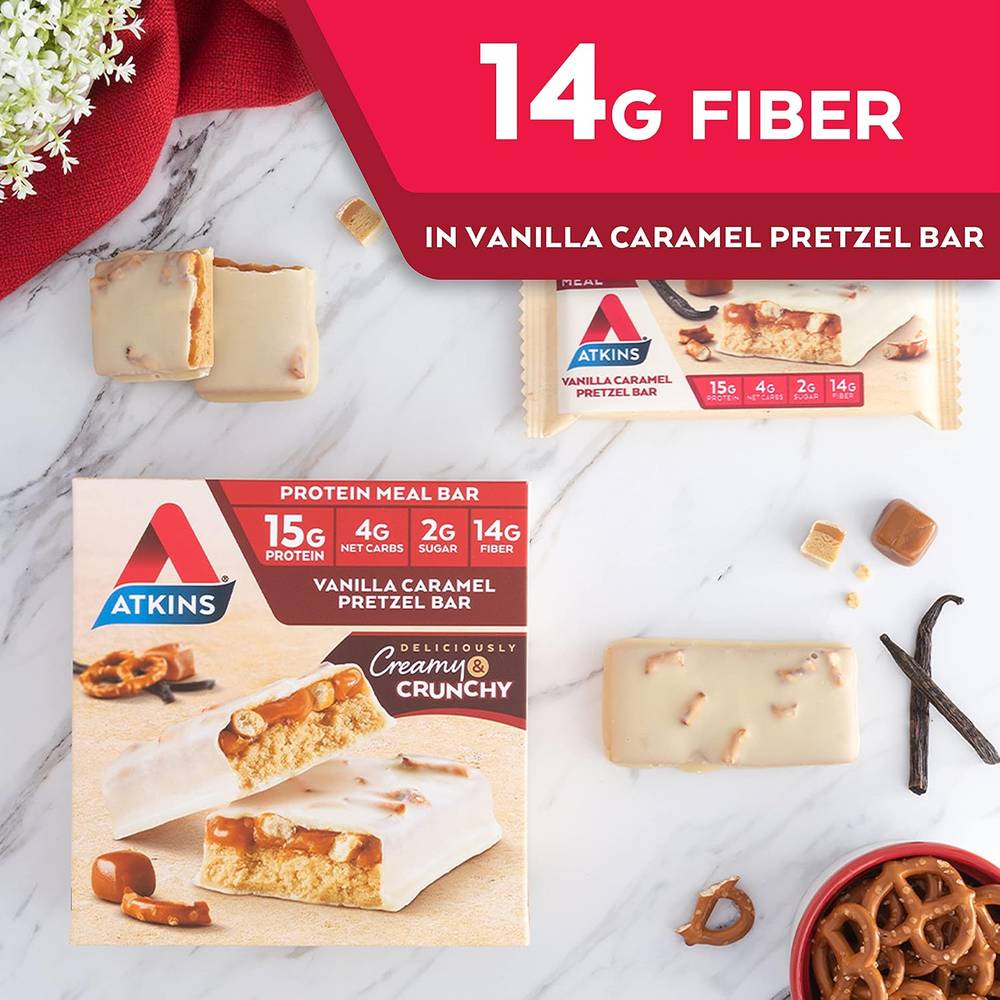 Atkins - Pretzel Protein Meal Bar (5 Bars)