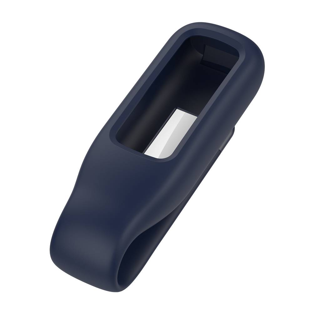 Silicone Clip Holder For Fitbit Luxe , (Pack of 2)  Red / lavendor