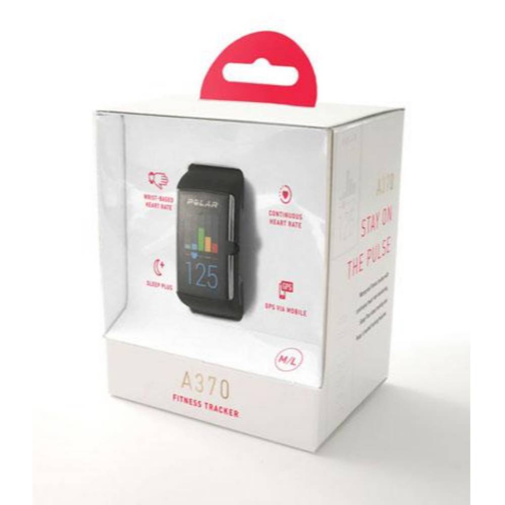 Polar A370 fitness tracker with continuous heart rate  وسط/كبير (M/L)  Dark Blue