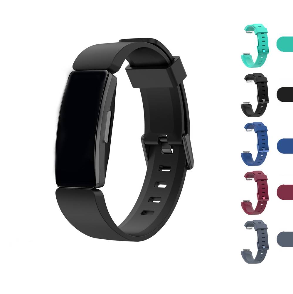 Classic Silicone Replacement Bands for Fitbit Inspire / Inspire HR Watch   Grey