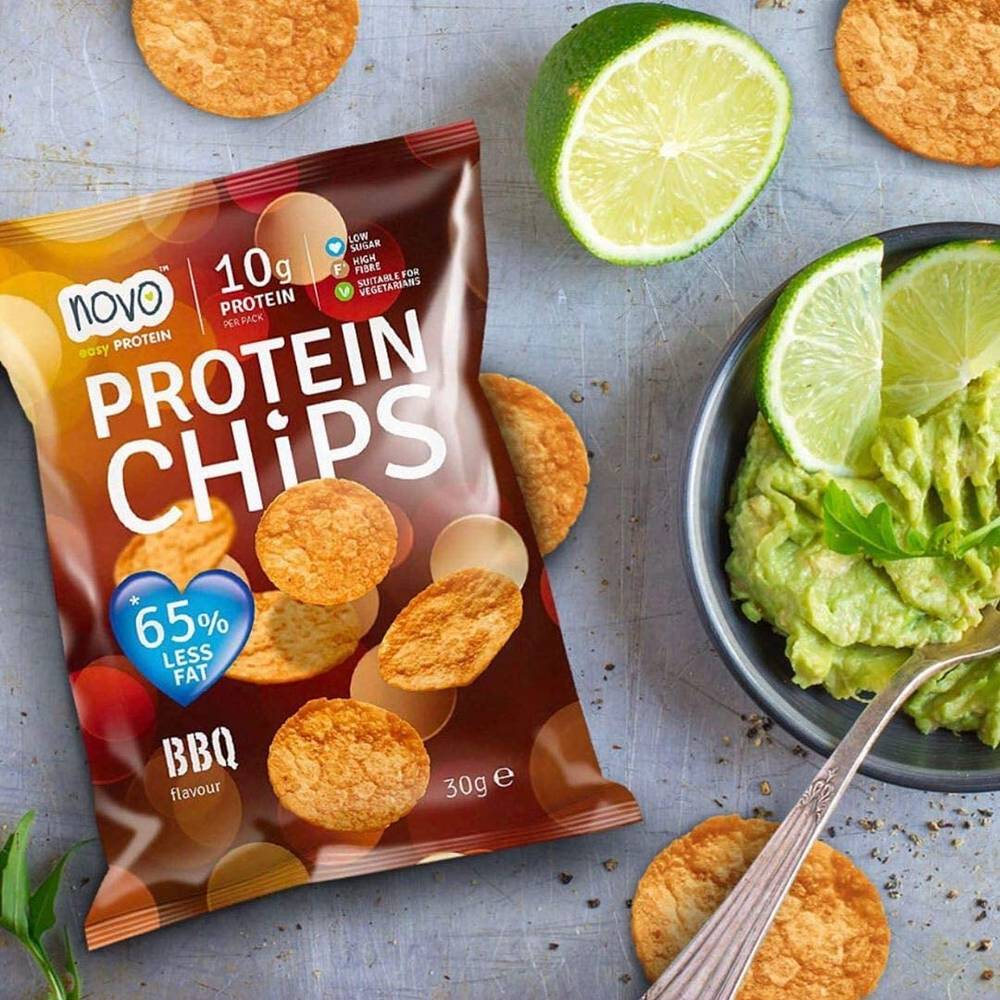 NOVO Protein Chips (Box of 6)  Cheese