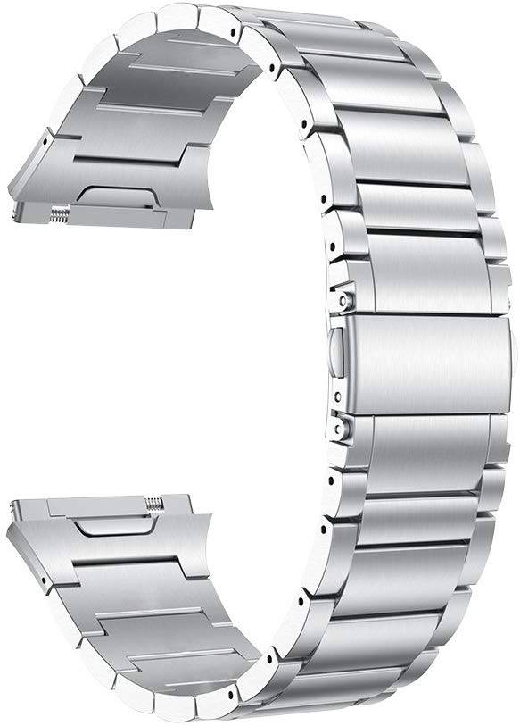 Replacement Band for Fitbit Ionic, Metal Type  Silver