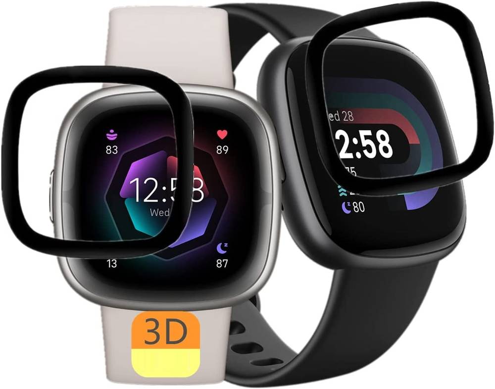 4 pcs 3D Screen protector For Fitbit Versa 4/Fitbit Sense 2