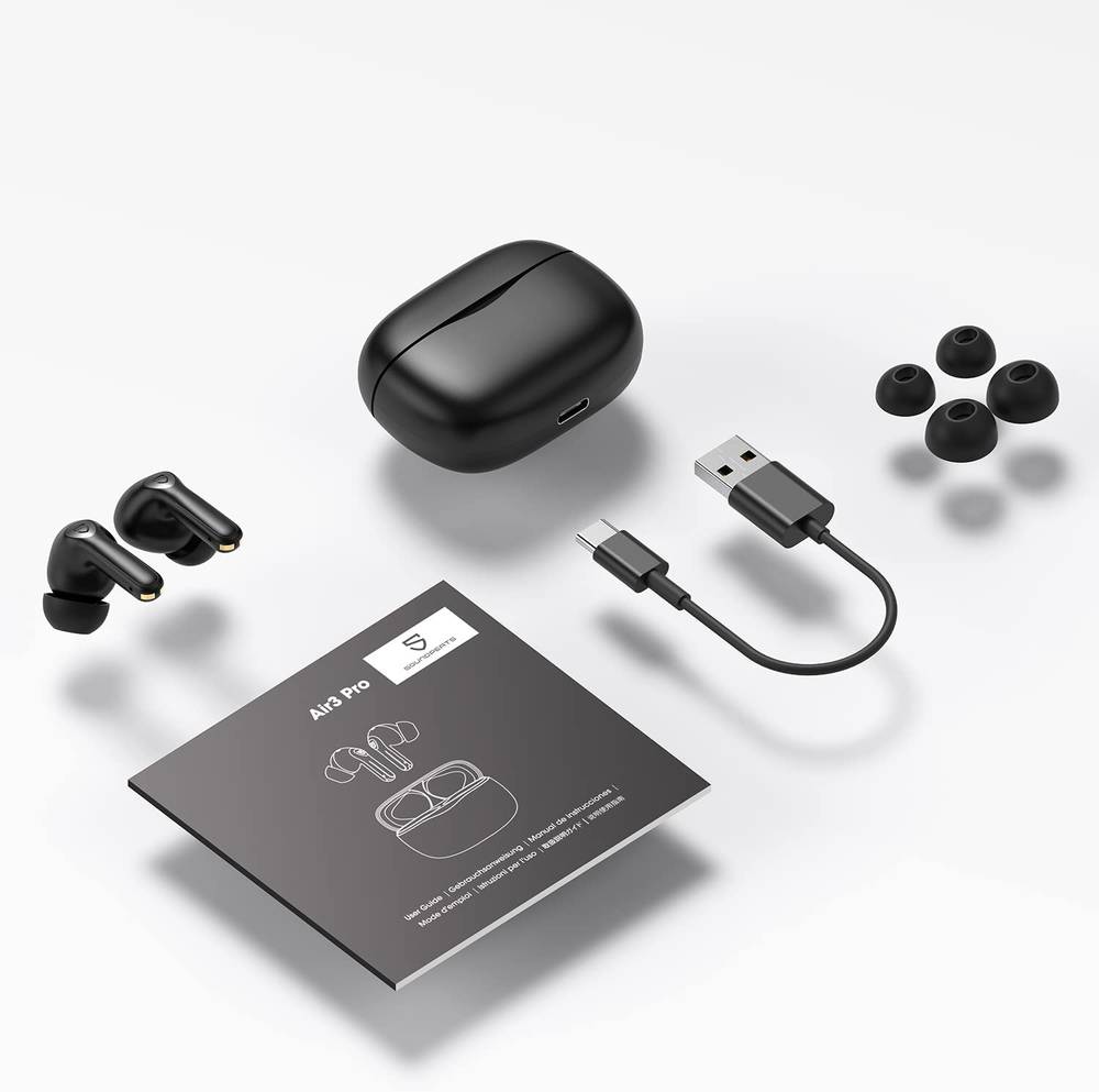 SoundPEATS Wireless Earbuds, Model Air3 Pro
