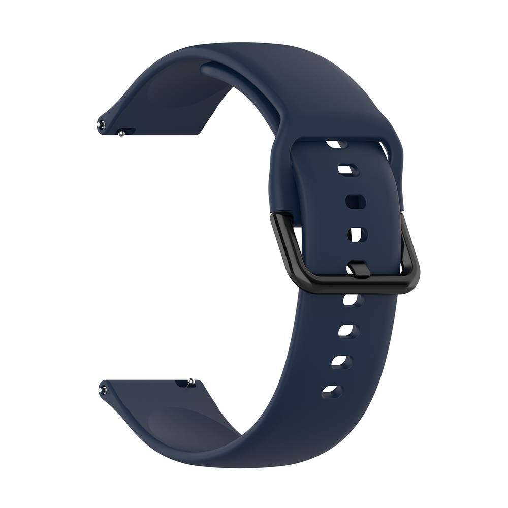 Silicone Classic Replacement Bands for SoundPEATS Watch 1  Dark Blue