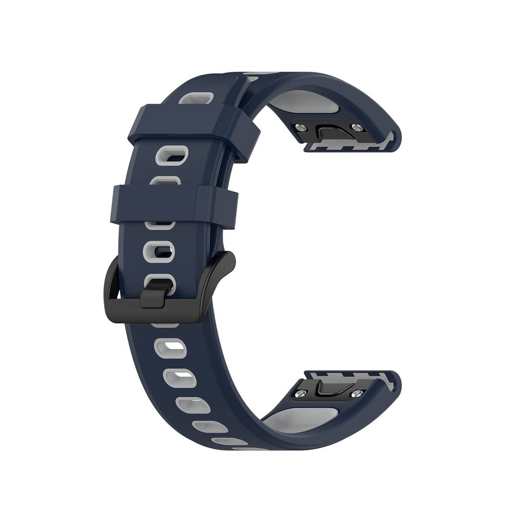 Sport Band For Garmin Fenix / Instinct / Descent Mk (20MM)  Navy/Gray