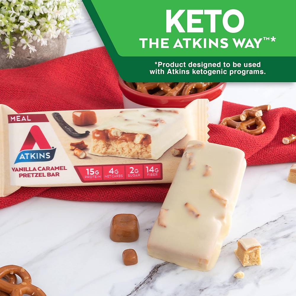 Atkins - Pretzel Protein Meal Bar (5 Bars)
