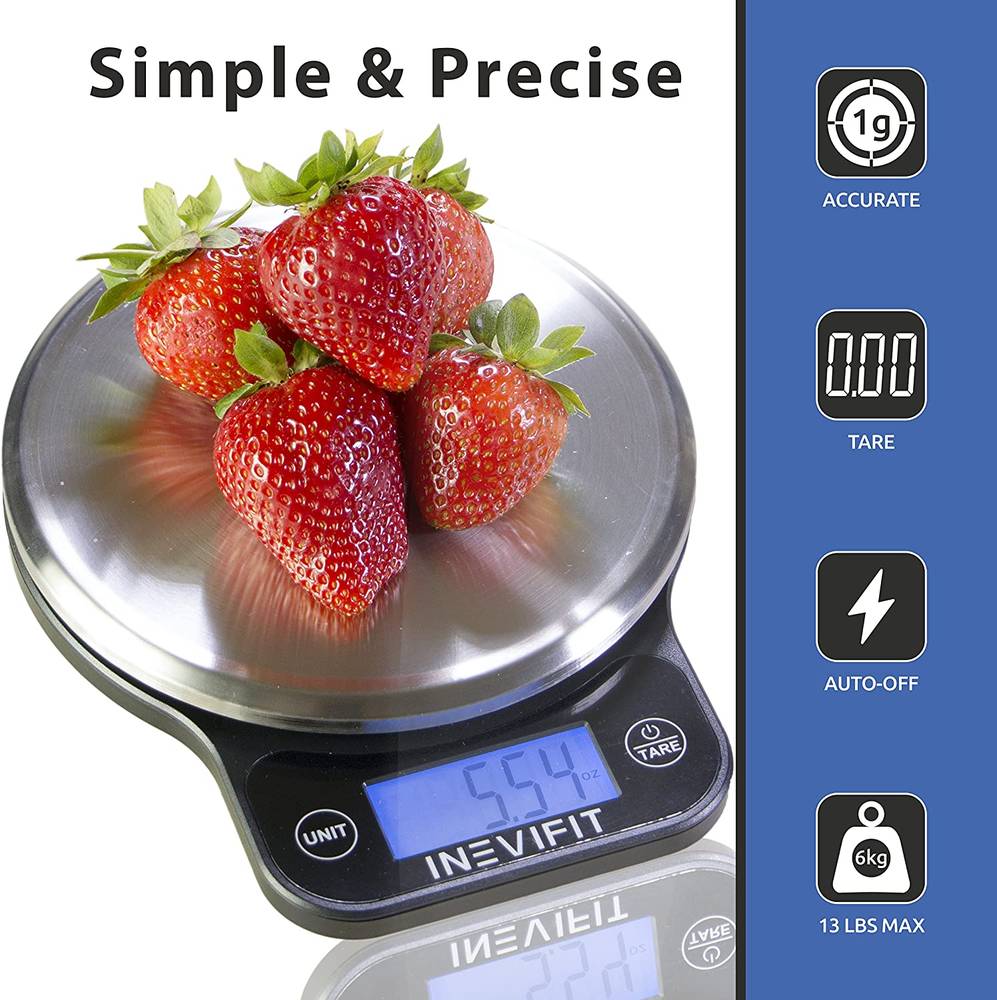 INEVIFIT Digital Kitchen & Food Scale