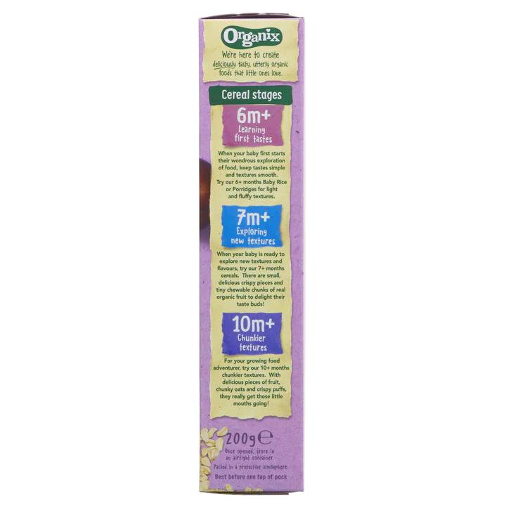 Organix - Organic Banana & Plum Porridge (7 months+، 4 Pack)