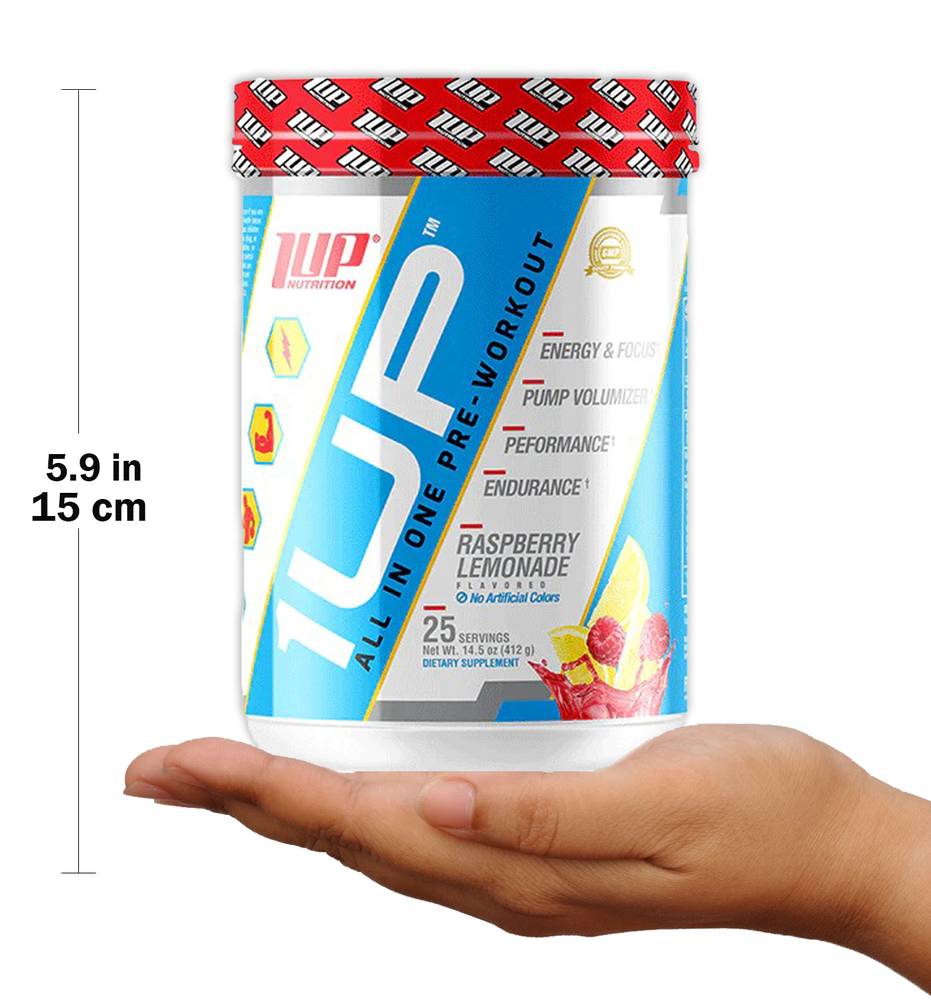 1UP Nutrition - All in one Pre-workout for Men (25 Servings)
