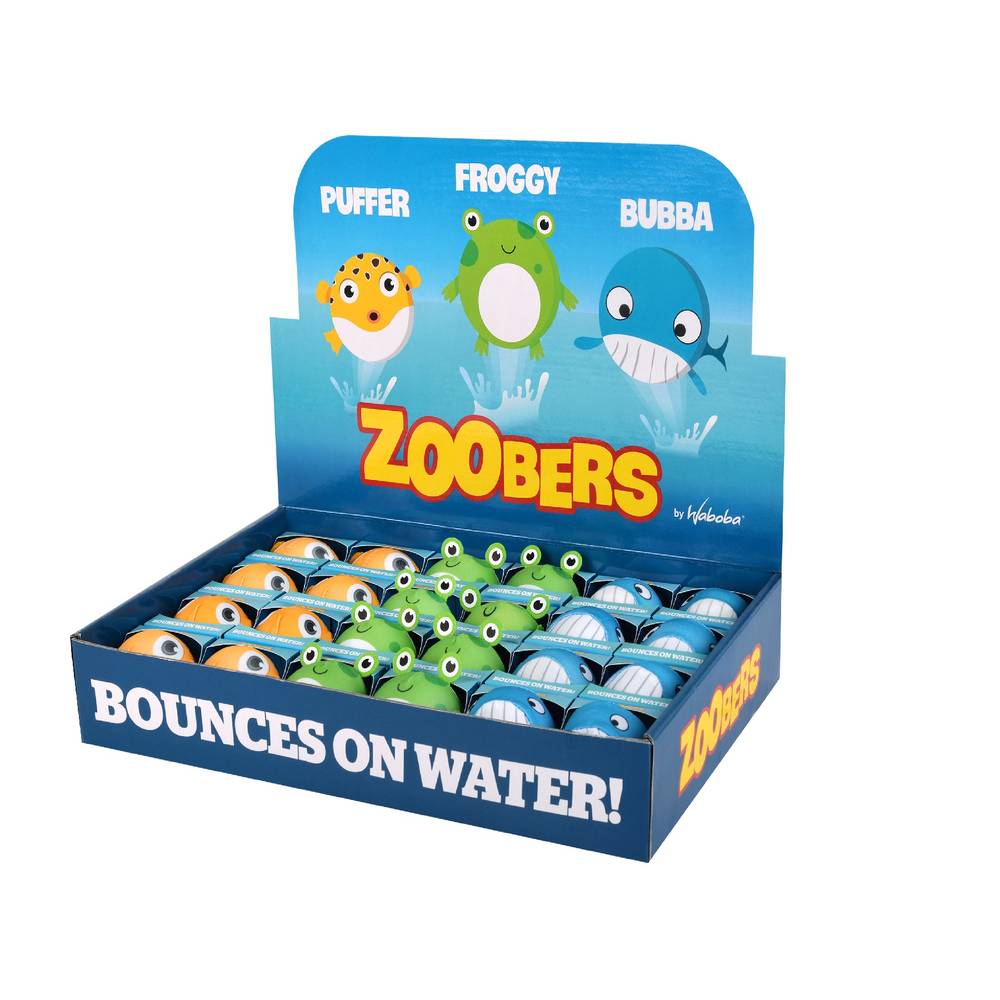 Waboba ZOObers, Water Bouncy Ball for Kids  Cute Fish