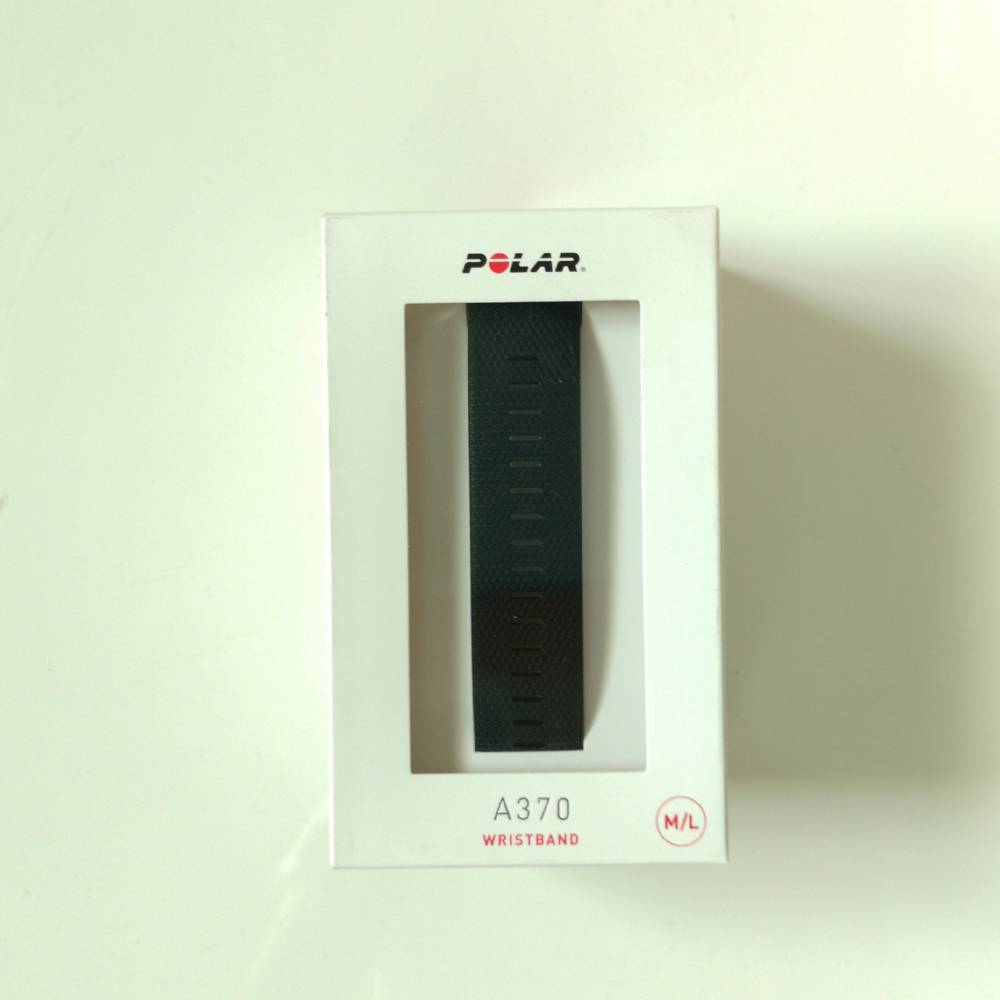 Replacement Band for Polar A370/A360, Silicon Type (Made By Polar)  Large  White
