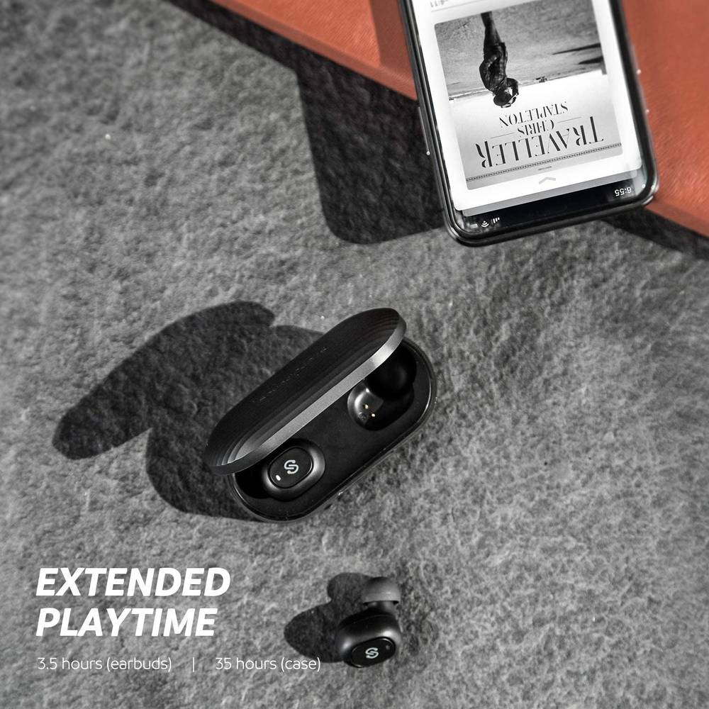 +SoundPEATS Wireless Earbuds, Model TrueFree