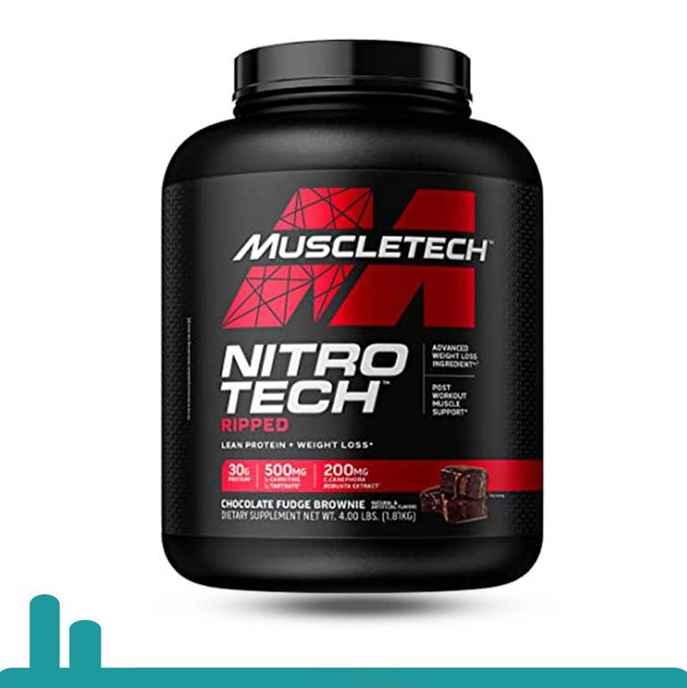 مسل تك نيترو تك ريبيد (4 باوند) MUSCLETECH NITRO-TECH RIPPED