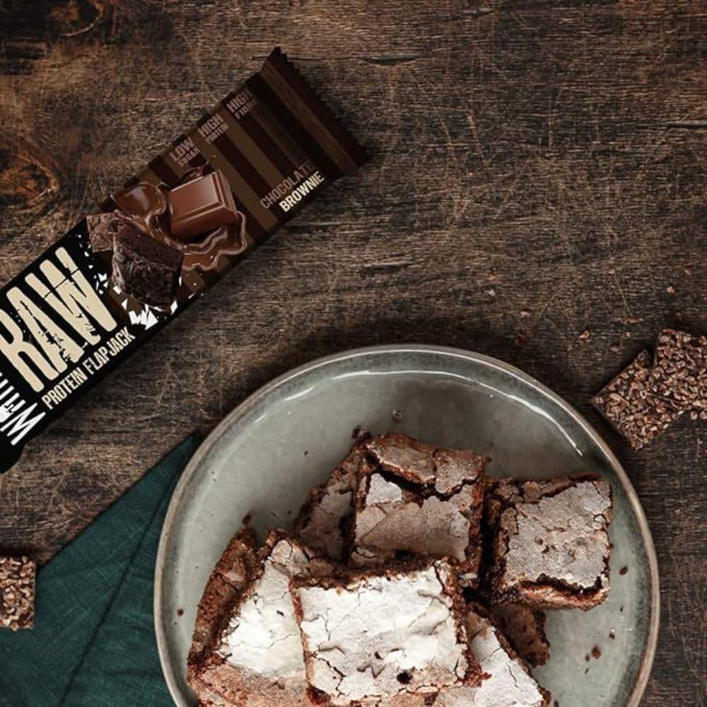 Warrior - Raw Protein Flapjacks (12 Bars)  Chocolate