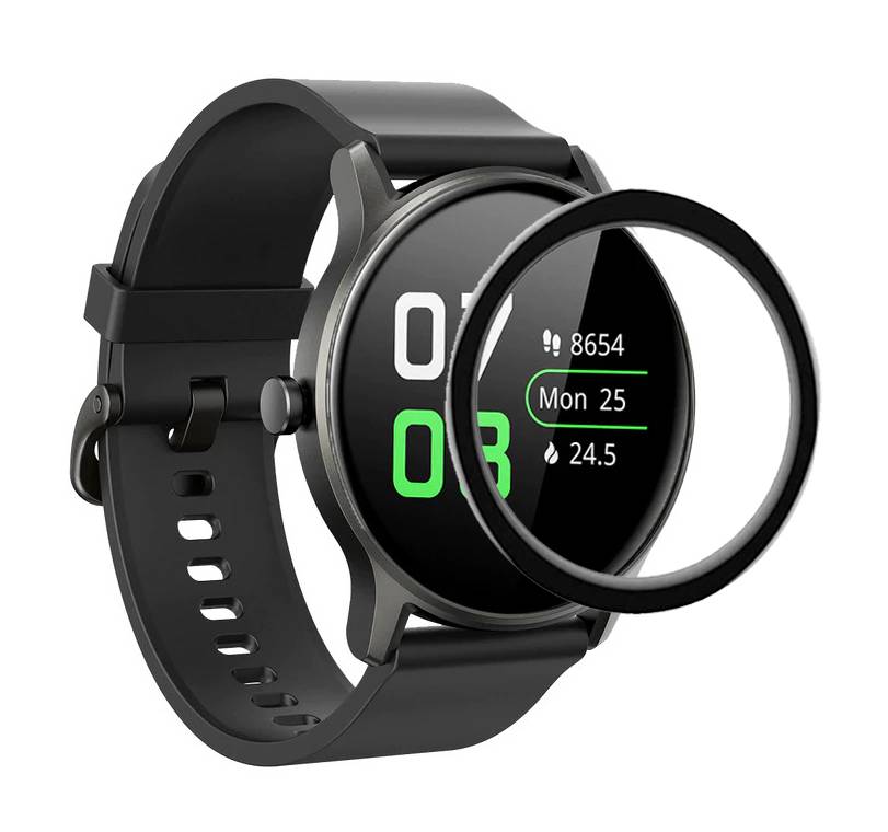 4 Pieces - 3D Screen Protector For SoundPEATS Watch 2