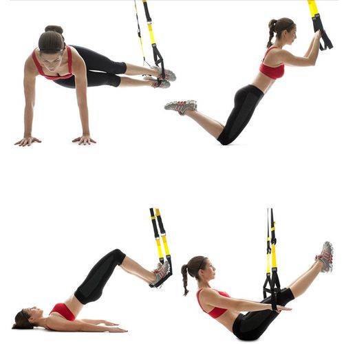 TRX Suspension System for Multiple Exercises