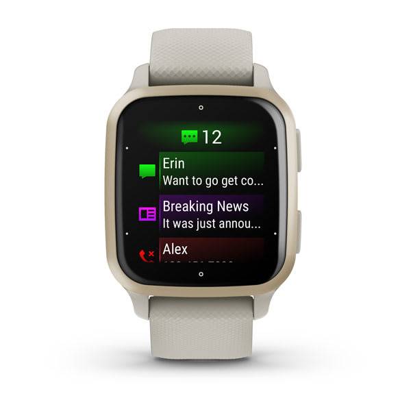 Garmin Smart Watch , Model Venu Sq 2 - Music Edition  Beige