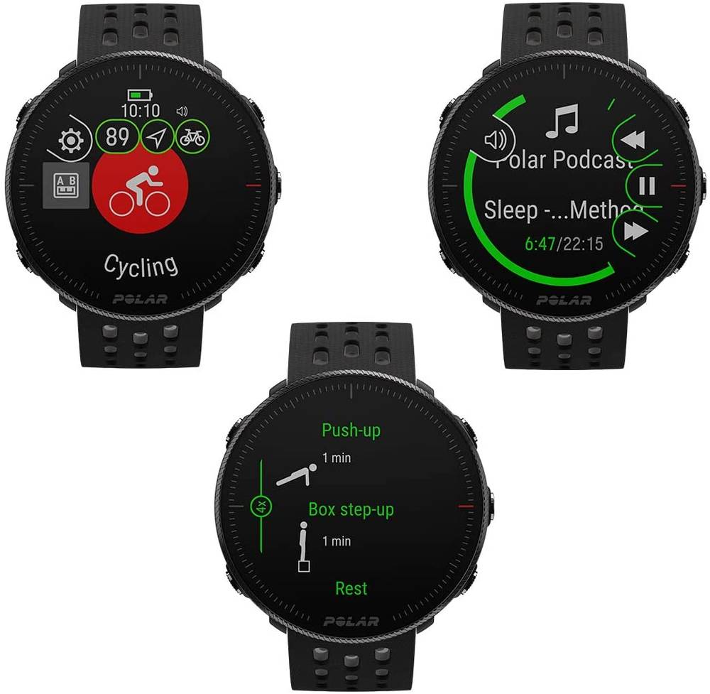 Polar Vantage M2 Sport Watch  Black / Gray